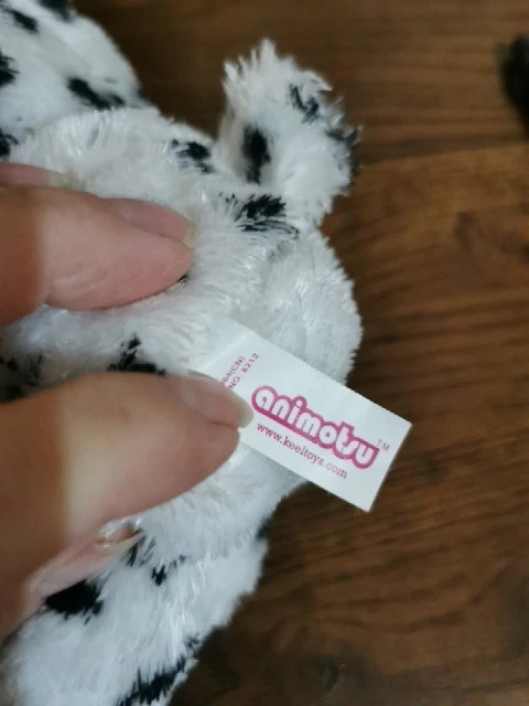 Animotsu Dalmatian Teddy New With Lables - Image 4 of 4