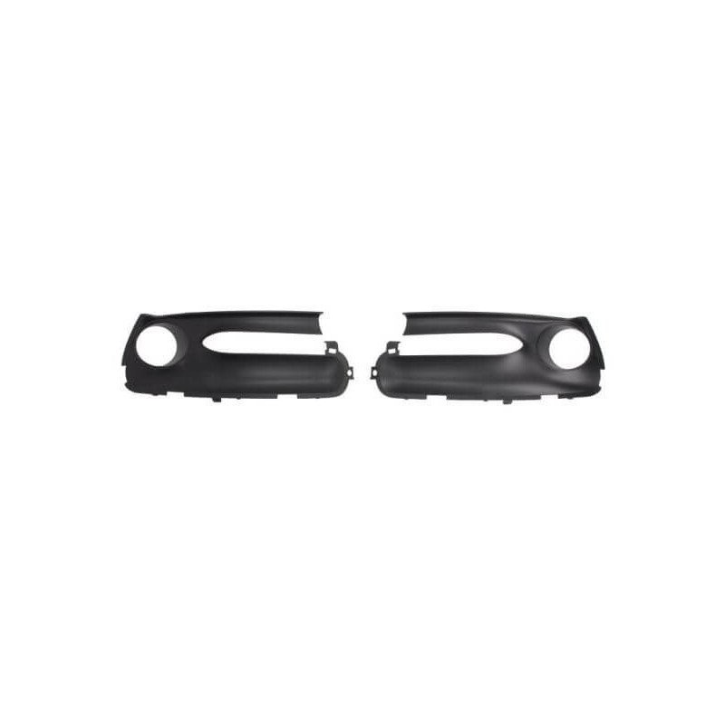 Grilles de pare-choc avant noires Renault Scenic 3 phase 2 et 3 de 2012 à 2016