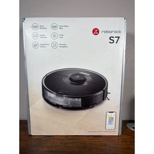 Roborock S7 Robotic Vacuum Cleaner Black Sonic Mopping 2500Pa LiDAR S751-01 NEW