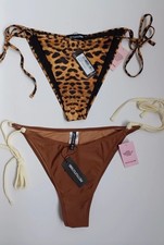 Women's 2 Piece Tie Side Bikini Bottoms Size 12