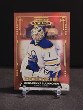 2021-22 Upper Deck Stature Hockey Cards Checklist and Odds 35