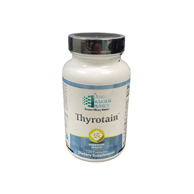 Ortho Molecular Thyrotain 120 Capsules