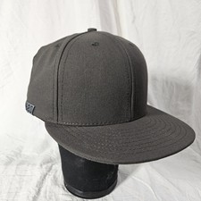 NEW 1620 Workwear Hat Snap Back Blank Granite Canvas Trucker USA Made NYCO Shop