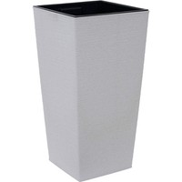 Pflanzgefäß Blumentopf Pflanztopf Blumengefäß Nizza Groove Creme 40 X 75 Cm Topf