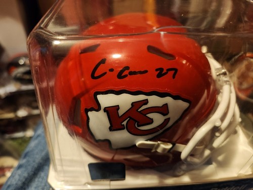 Chamarri Conner Auto Mini Helm COA Beckett