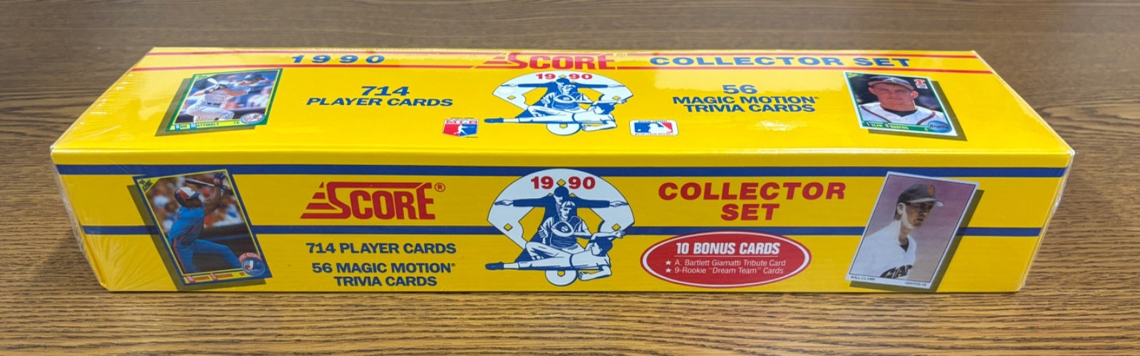 1990 SCORE FACTORY WRAPPED SEALED COMPLETE SET BO JACKSON FOOTBALL/BASEBALL