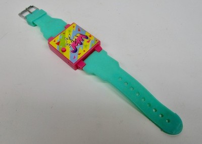 Vintage Jem & the Holograms plastic Wrist Rocks Watch child size Hasbro untested