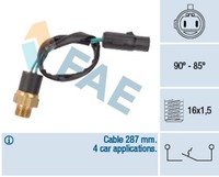 Fae Thermoschalter Temperaturschalter KüHlerlüFter 36620 FüR Hyundai Lantra 2 1