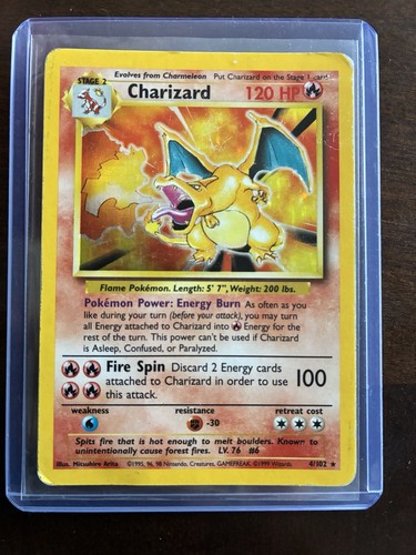 Base Set Charizard HP