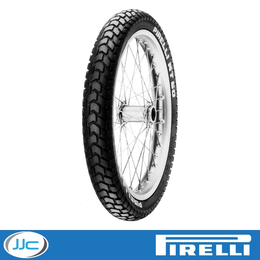TYRE PAIR PIRELLI 90/90-21 54H MT60 + 120/90-17 64S MT60 (E) - Image 9