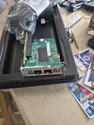 Intel Dual-Port 10GbE SFP I/O Network Adapter P/N: G97870-471 G23589-251 Tested