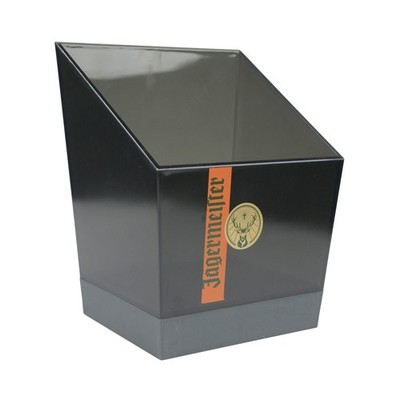Jägermeister Kühler LED Eiswürfel Behälter Box Flaschen Cooler Ice Licht Bar