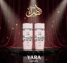 2x Lattafa Perfumes Yara for Women Eau de Parfum Spray, 3.4 Ounce, New with box
