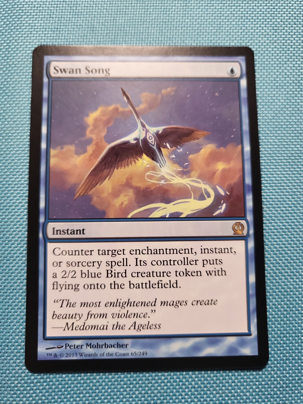 MTG - Swan Song - Theros 65/249 Regular Rare M/NM