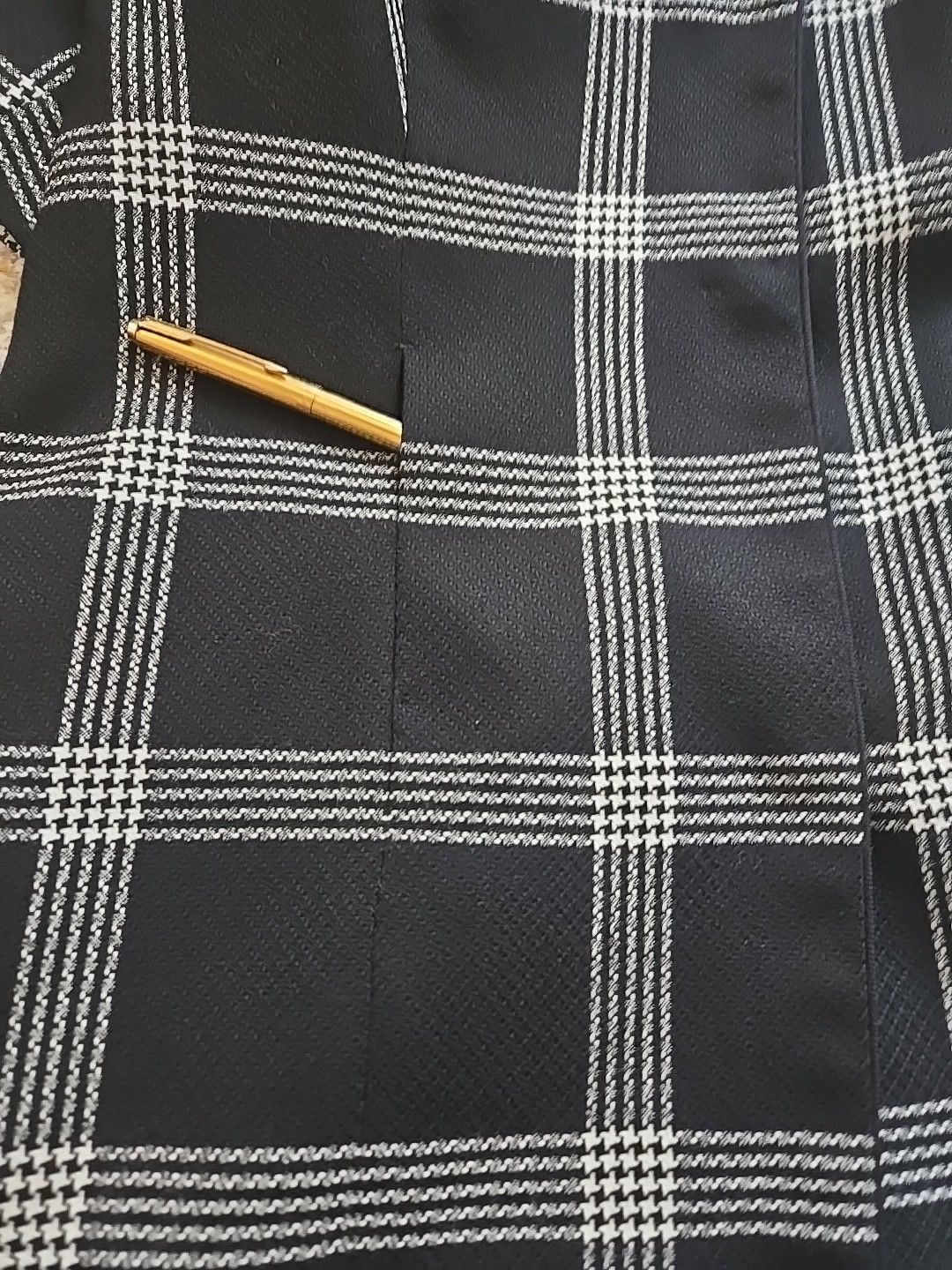 Pendleton Window Pane/Plaid Virgin Wool Suit Jack… - image 13