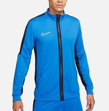 Nike Track Jacket Dri Fit Mens Full Zip Academy 23 Royal Blue DR1681 Genuine