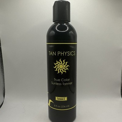 Tan Physics True Color Sunless Self Tanner 8 Fl Oz Non-Greasy New SEALED Free Sh