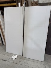 X2 78x33” 44mm White Fire Doors Internal( Price For Both)