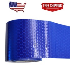 Car Safety Warning Reflective Tape Truck Auto Conspicuity Tape Film Sticker 10Ft