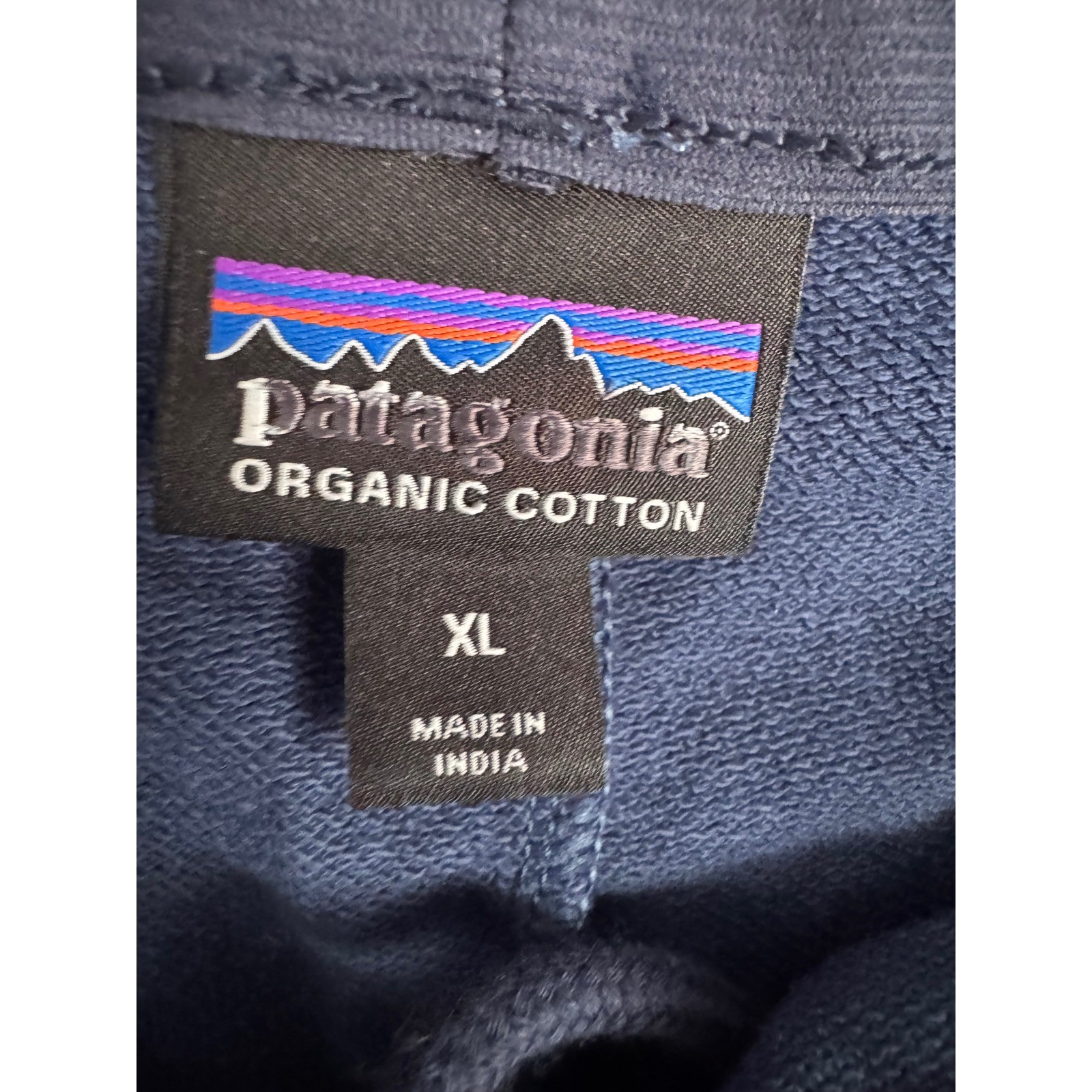 Patagonia Women's GPIW Crest Organic Cotton Sweat Shorts Navy Blue 26065 XL NEW thumbnail 3