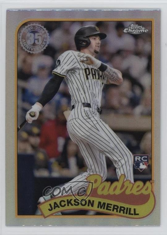 2024 Topps Chrome Update 1989 Topps Baseball Jackson Merrill #89CU-9 0np8