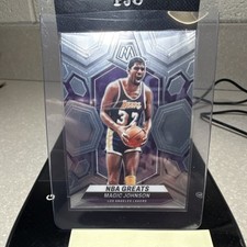 Panini 2023-24 Mosaic NBA Greats Magic Johnson Lakers #295 Basketball