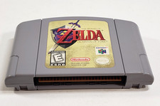 The Legend of Zelda: Ocarina of Time (Nintendo 64, 1995) N64 Authentic Cartridge