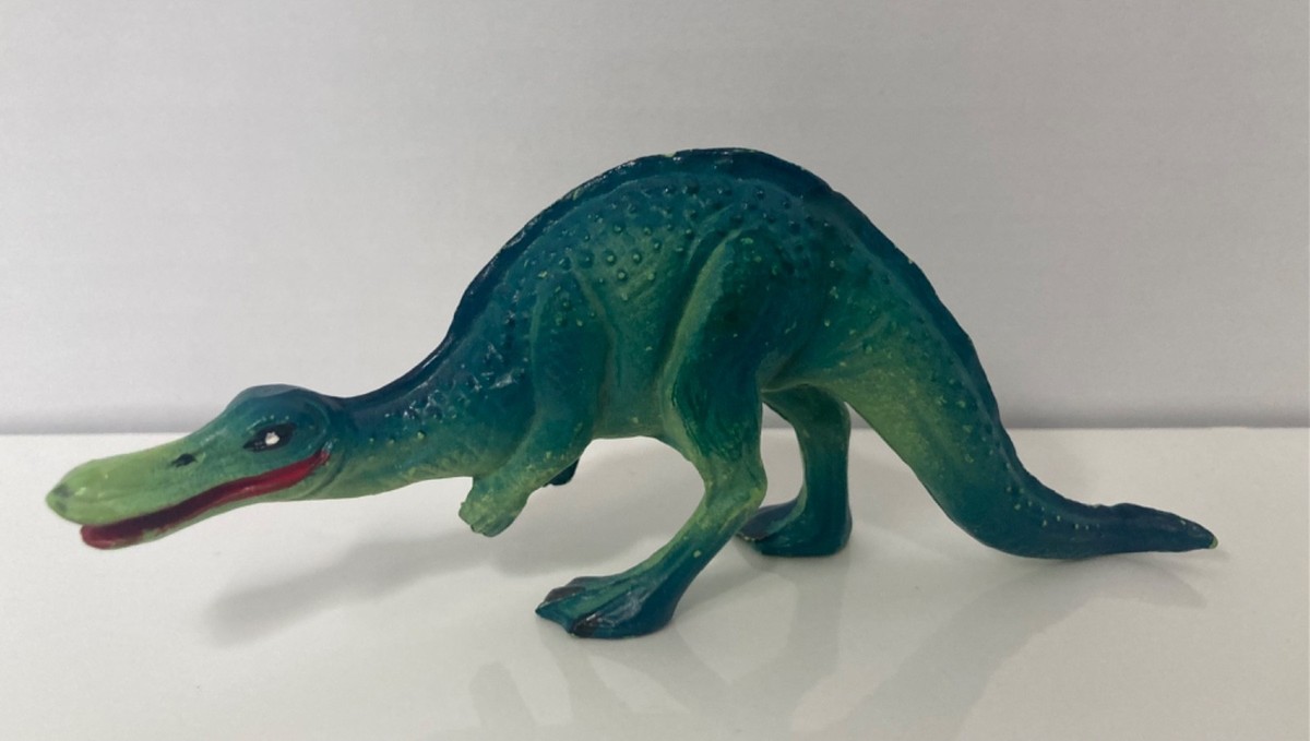 Starlux Vintage 80s Dinosaur Prehistoric Model Toy Trachodon