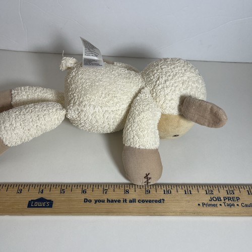 Gund Baby Beginnings Lamb Plush Terry Cloth Stuffed Animal Toy - Picture 9 of 10