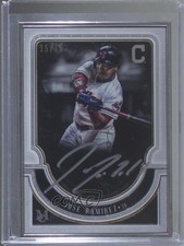 2018 Topps Museum Collection Framed Silver 15/15 Jose Ramirez #MFA-JR Auto x0y