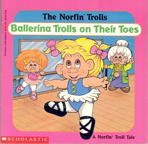 Ballerina Trolls on Their Toes (Norfin Trolls) by Krulik, Nancy E., Good Book
