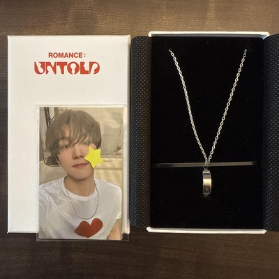 enhypen romance untold リングネックレス ジョンウォン ENHYPEN Jungwon ROMANCE UNTOLD Ring Necklace Official Merch | eBay