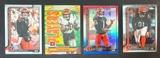 2025 NFL Topps Chrome Team Set Cincinnati Bengals (4 Cards) Refractor & Inserts