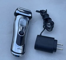 Braun Series 9 9295cc   Wet Dry Electric Foil Silver Trimmer 