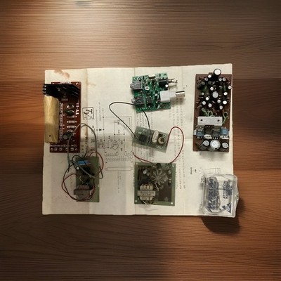 Vintage Electronics Lot Strobe Kit DIY Circuit Boards Components Parts Hobby Lab