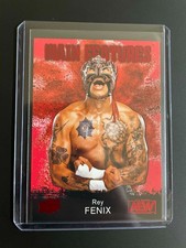 AEW 2021 Rey Fenix Red Main Features /50 Uppe...