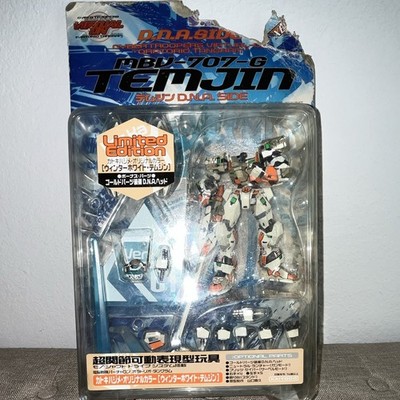 Kaiyodo Virtual-On D.N.A. SIDE Temjin MBV-707-G Action Figure w/ Parts LE