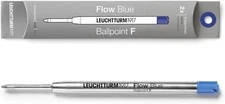 LEUCHTTURM1917 - Ballpoint Pen Parker Style Refills for Fine, Royal Blue 