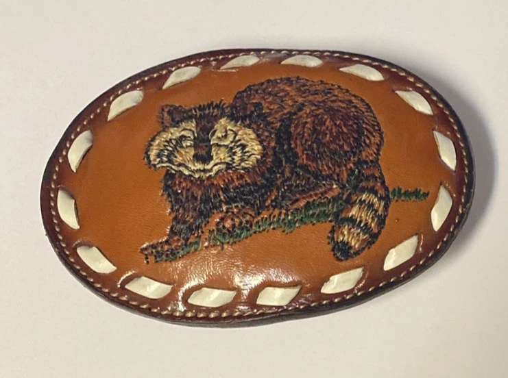 Tony Lama Leather 1970s Vintage Belt Buckles for sale | eBay display picture 1