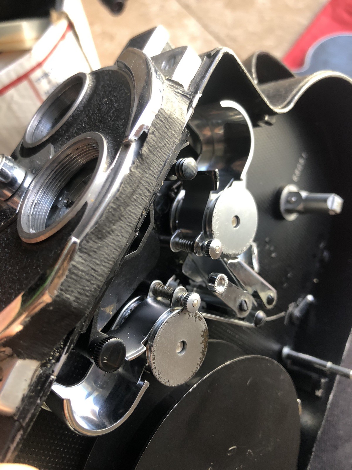 Bolex H16 Non Reflex Camera With Lenses