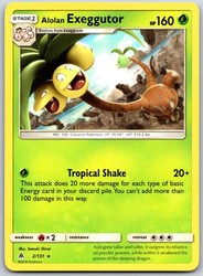 Alolan Exeggutor 2/131 Forbidden Light Rare
