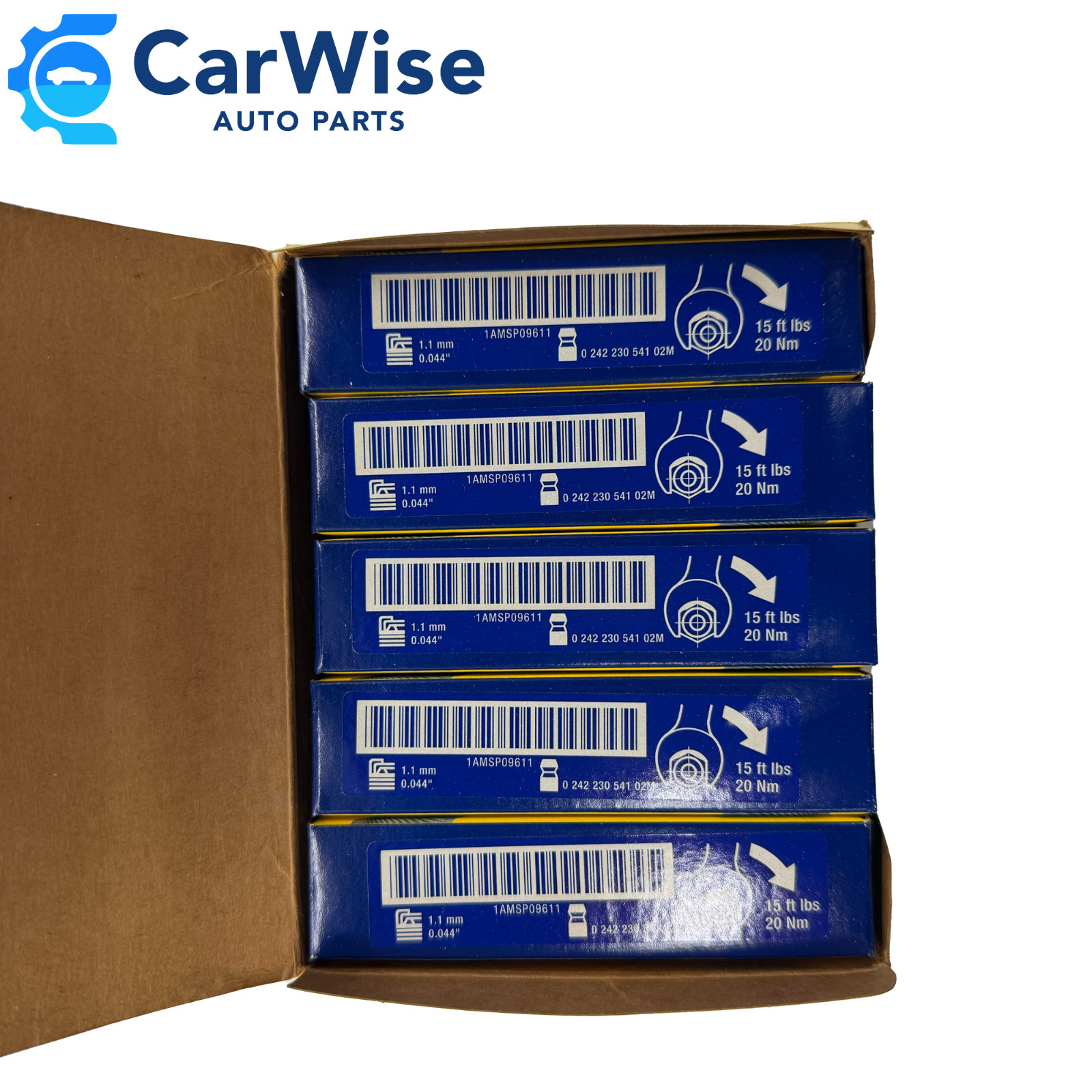 10X NEW 1AMSP09611 Magneti Marelli Spark Plugs Cobalt Malibu Colorado Canyon