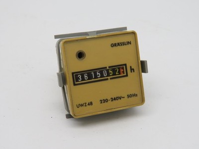 Grasslin UWZ48  Hour Meter 220-240V 50Hz USED