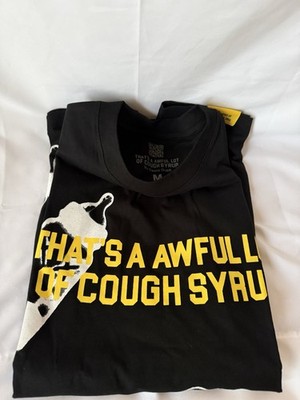 Awful Lot of Cough Syrup Baby Bottle T-Shirt