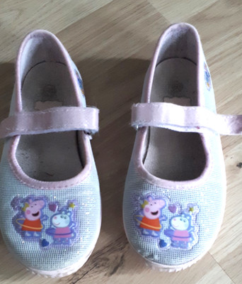 Mädchen *  Ballerina Peppa Pig *  Gr. 29 * Klettverschluss *