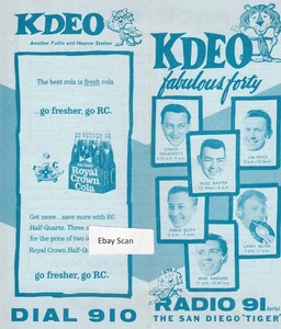 KDEO San Diego Top 40 Radio Music Survey 2-13-65   Mike Ambrose    Jim Price