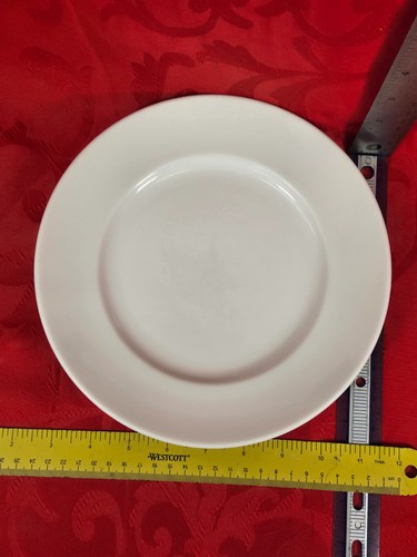 Williams Sonoma Brasserie White Salad Luncheon Plate 9"