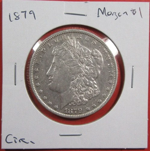 1879-P Morgan Dollar — photo from the most recent tracked eBay sale