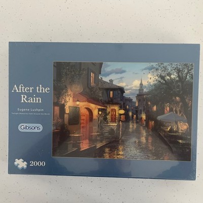 Gibsons nach dem Regen Eugene Lushpin 2000-teiliges Puzzle - neu & versiegelt 