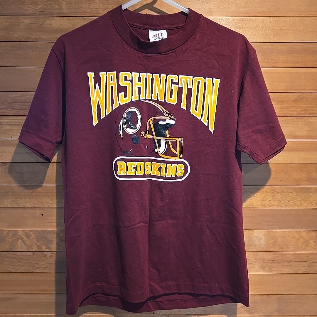 Vintage 90s Washington Redskins Tee shirt Large Football Single Stitch Excellent